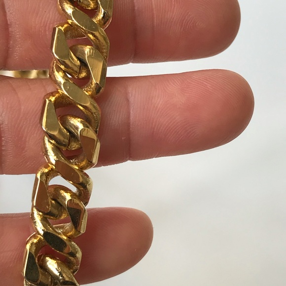 VTG Givenchy Gold Chain Necklace - Picture 6 of 9